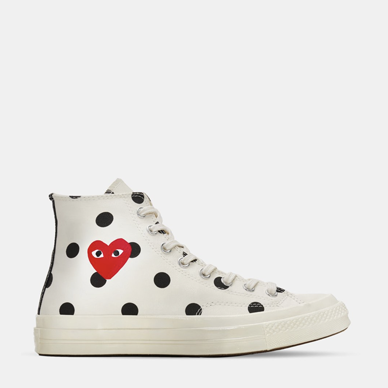 Converse X Comme des Garçons - Blanche (Pointillé)