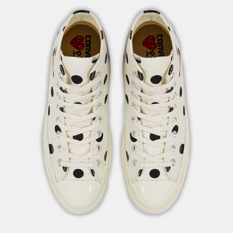 Converse X Comme des Garçons - Blanche (Pointillé)