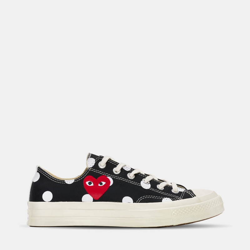 Converse X Comme des Garçons - Noire Basse (pointillé)