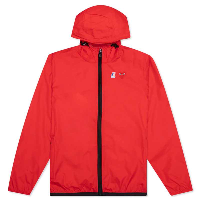 Kway X CDG : Kway Rouge