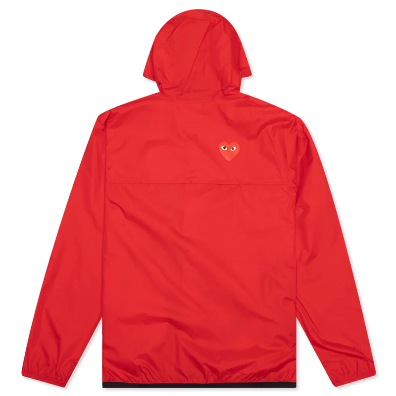 Kway X CDG : Kway Rouge